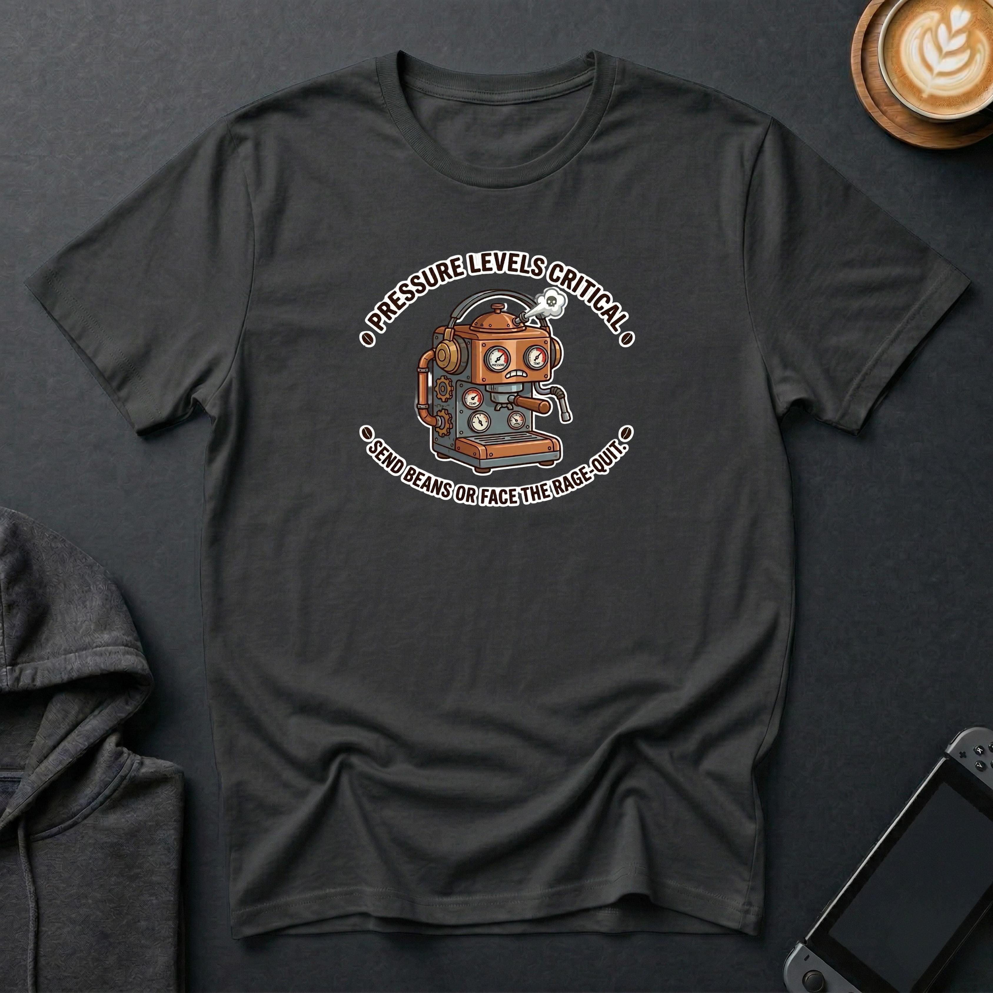 Rage-Valve Steam Engine T-Shirt