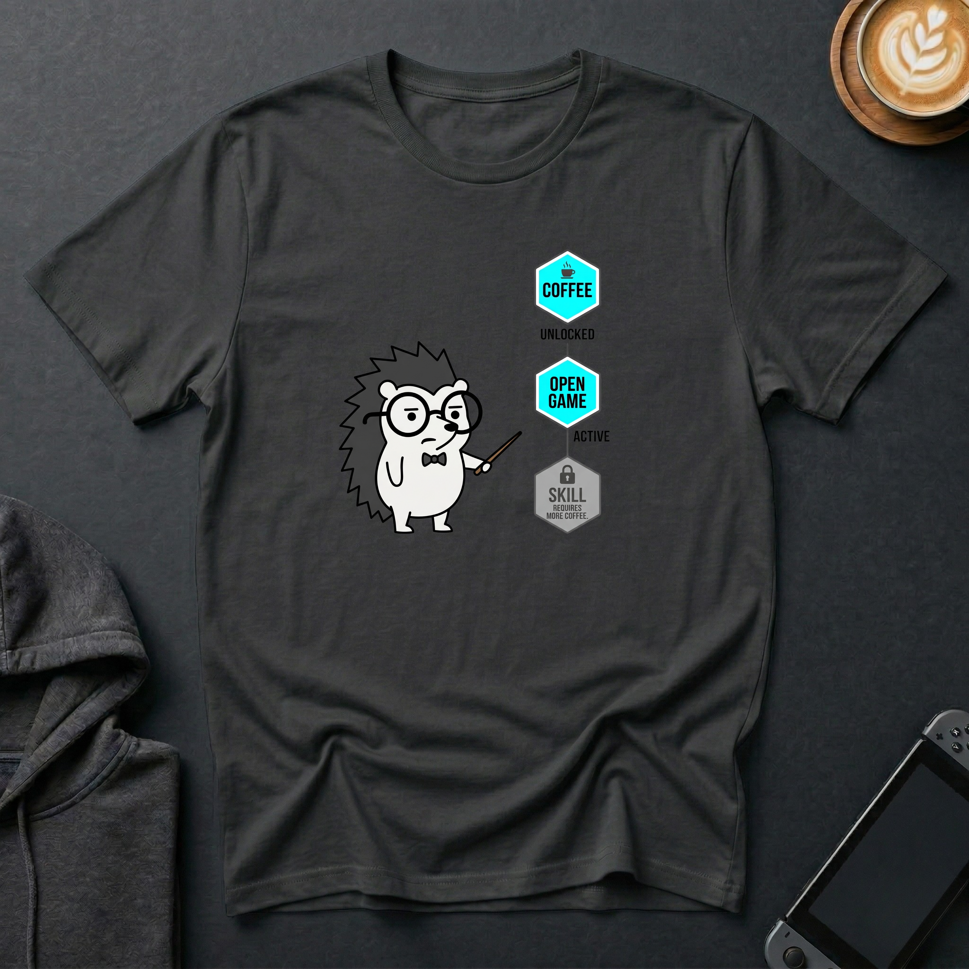 Still Locked Hedgehog T-Shirt