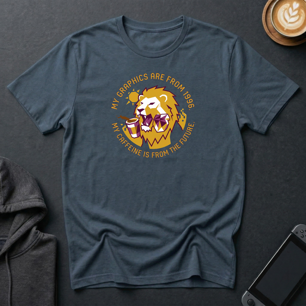 Low-Poly Lion T-Shirt