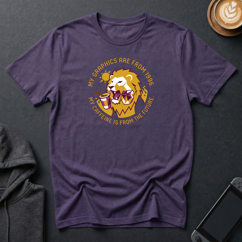 Low-Poly Lion T-Shirt