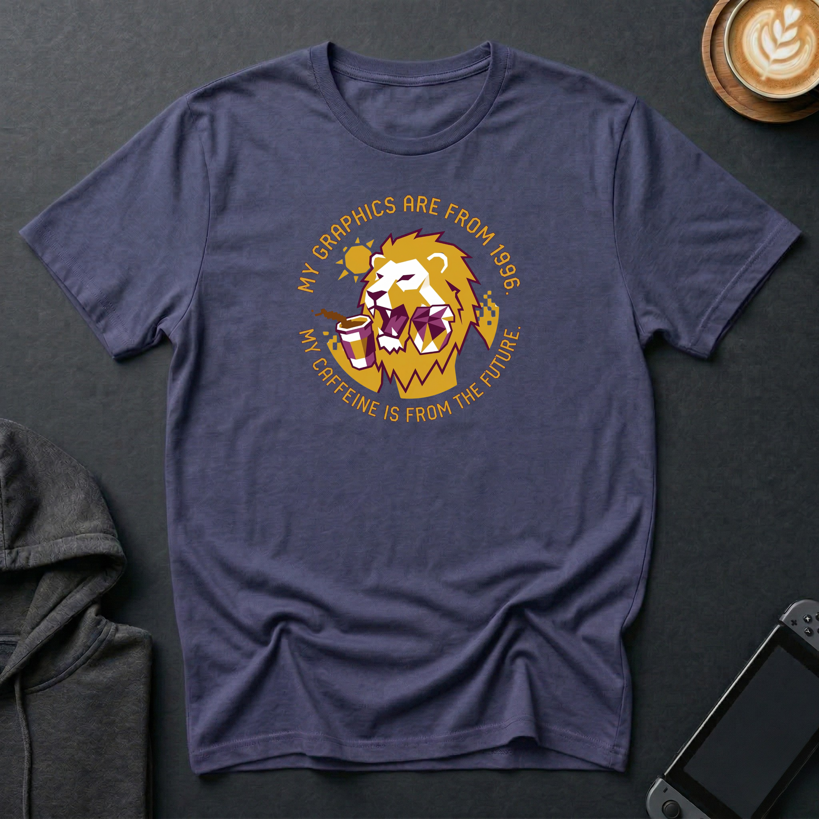 Low-Poly Lion T-Shirt