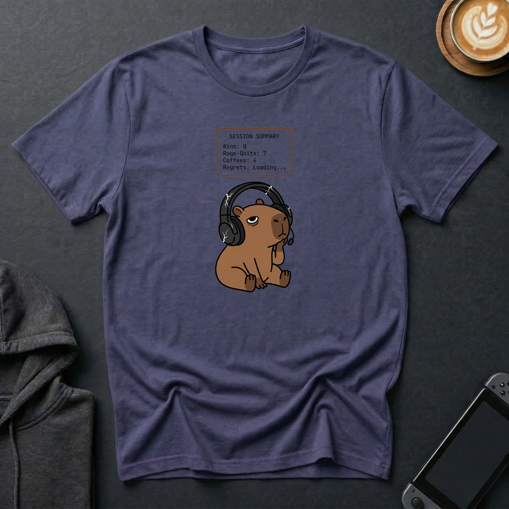 Zero Wins Capybara T-Shirt