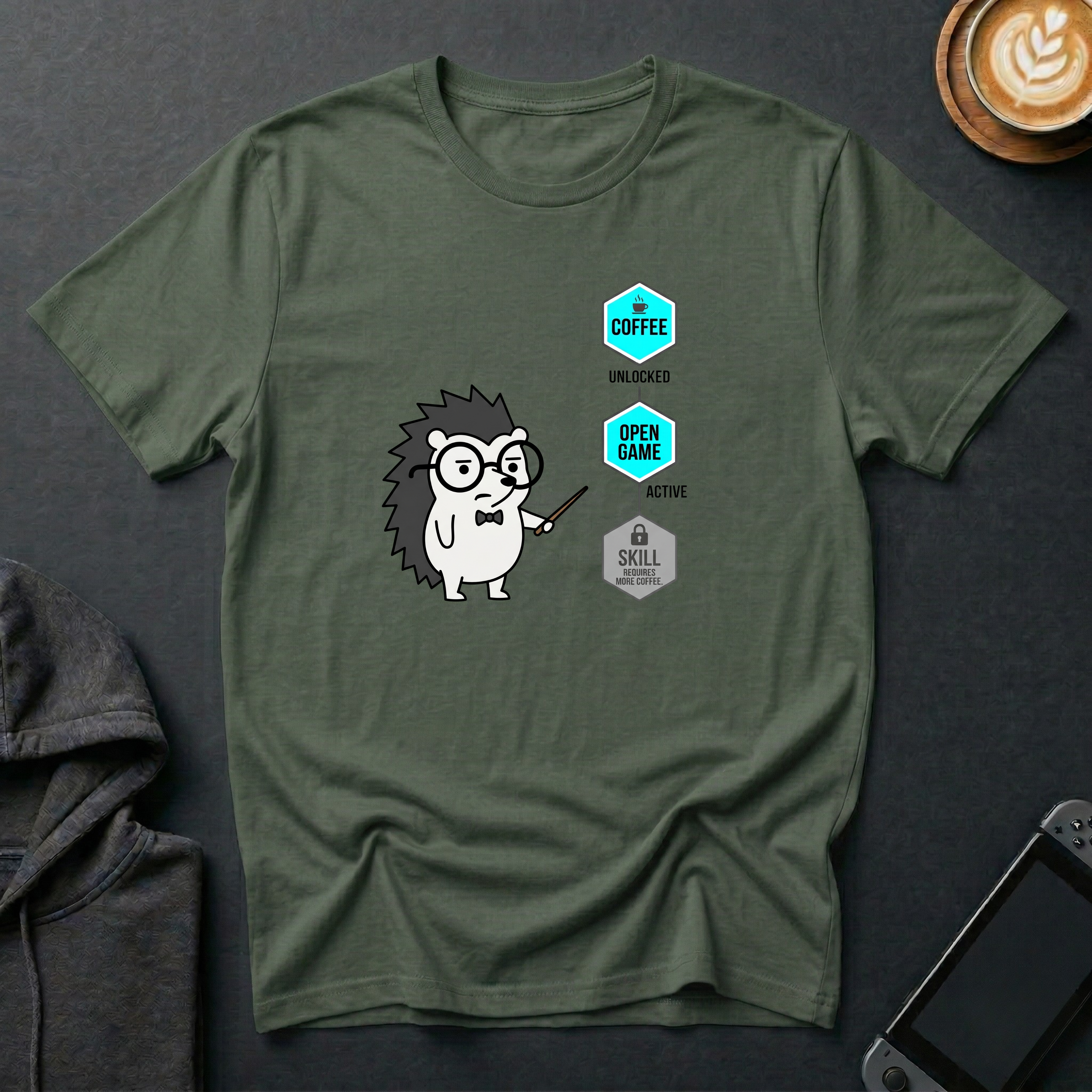 Still Locked Hedgehog T-Shirt