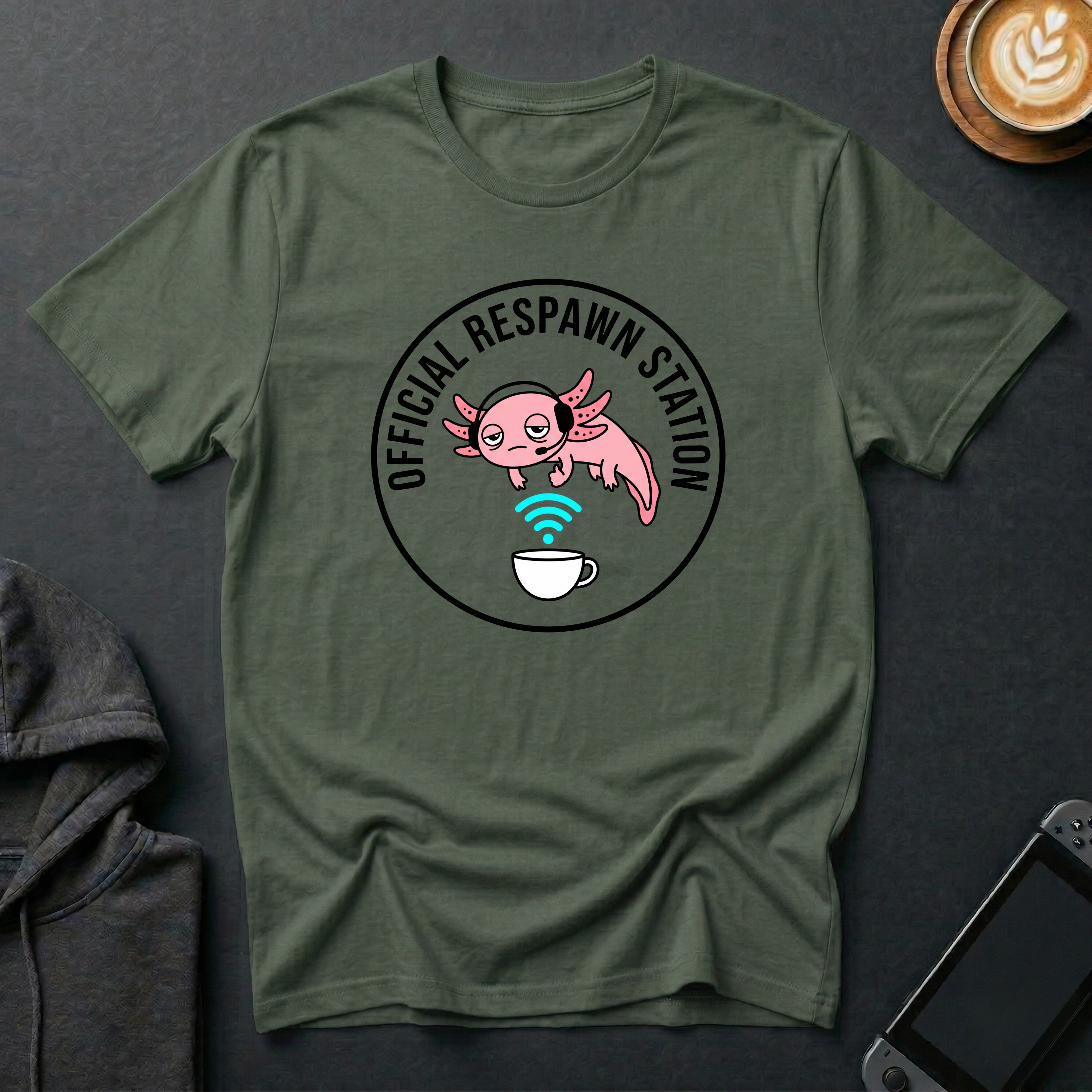 Not Dead Yet Axolotl T-Shirt