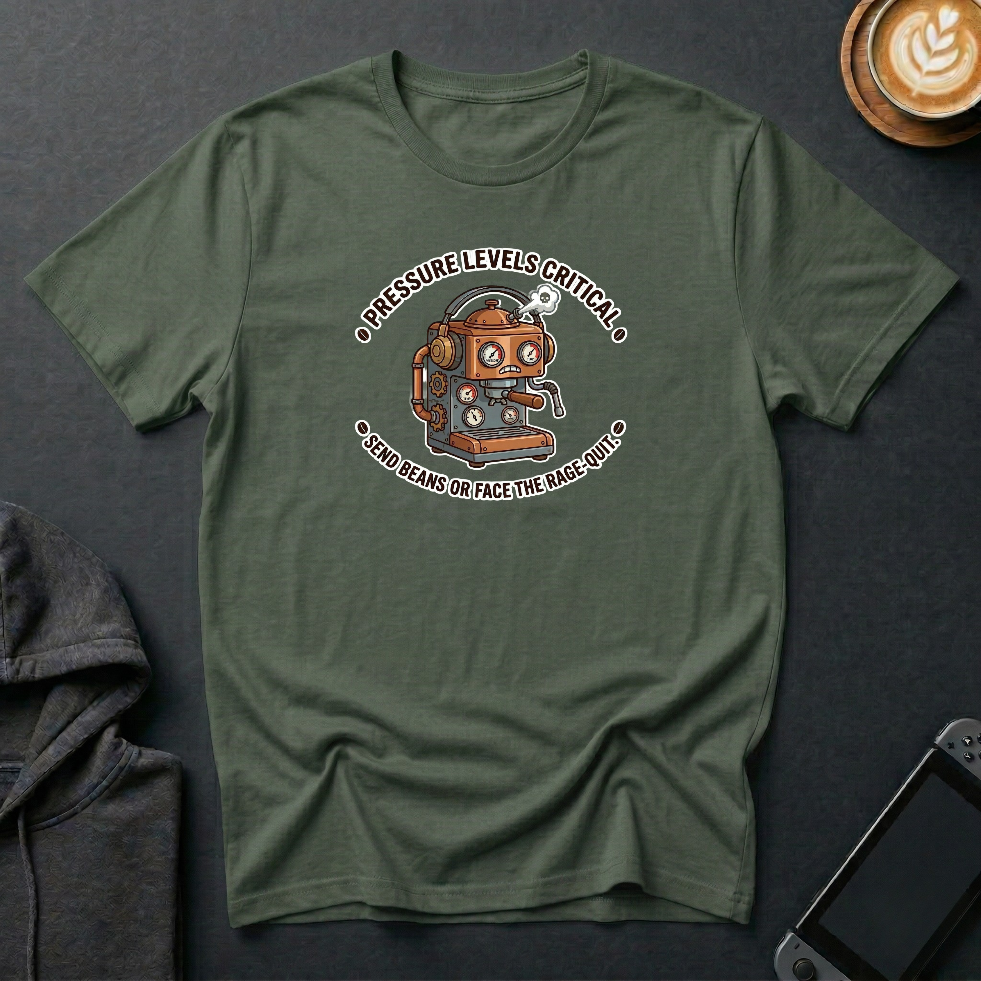 Rage-Valve Steam Engine T-Shirt