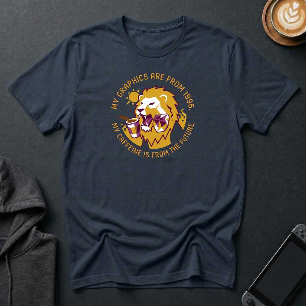 Low-Poly Lion T-Shirt