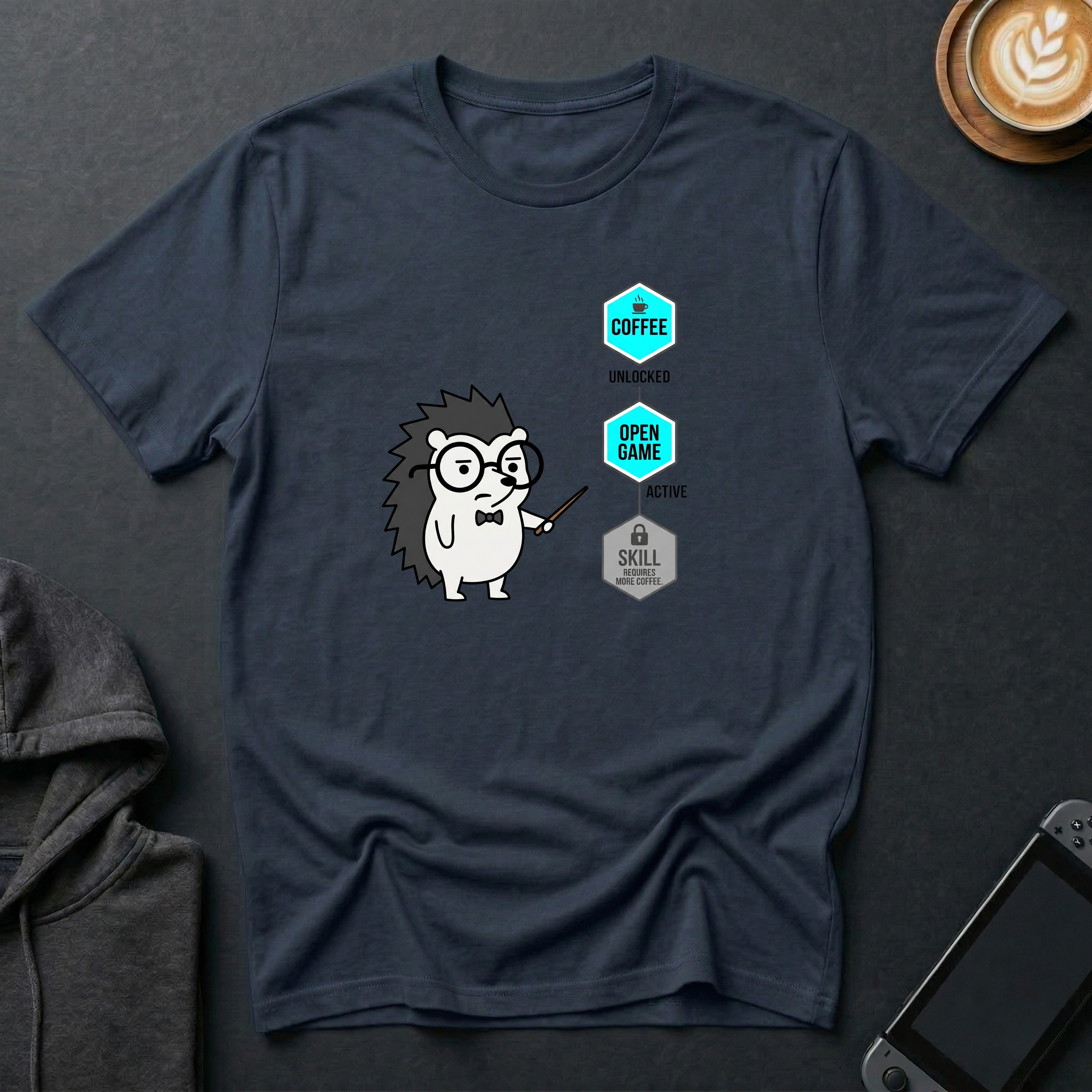 Still Locked Hedgehog T-Shirt
