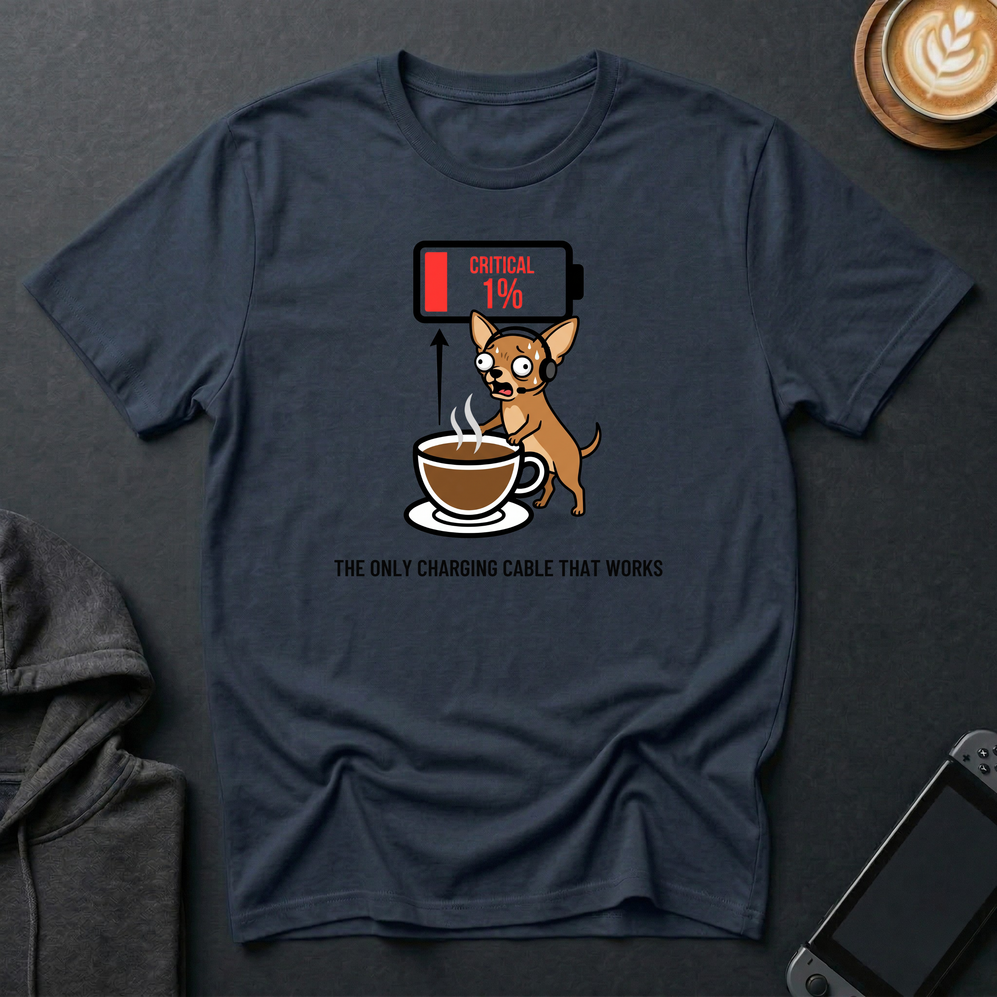Plug Me In Chihuahua T-Shirt