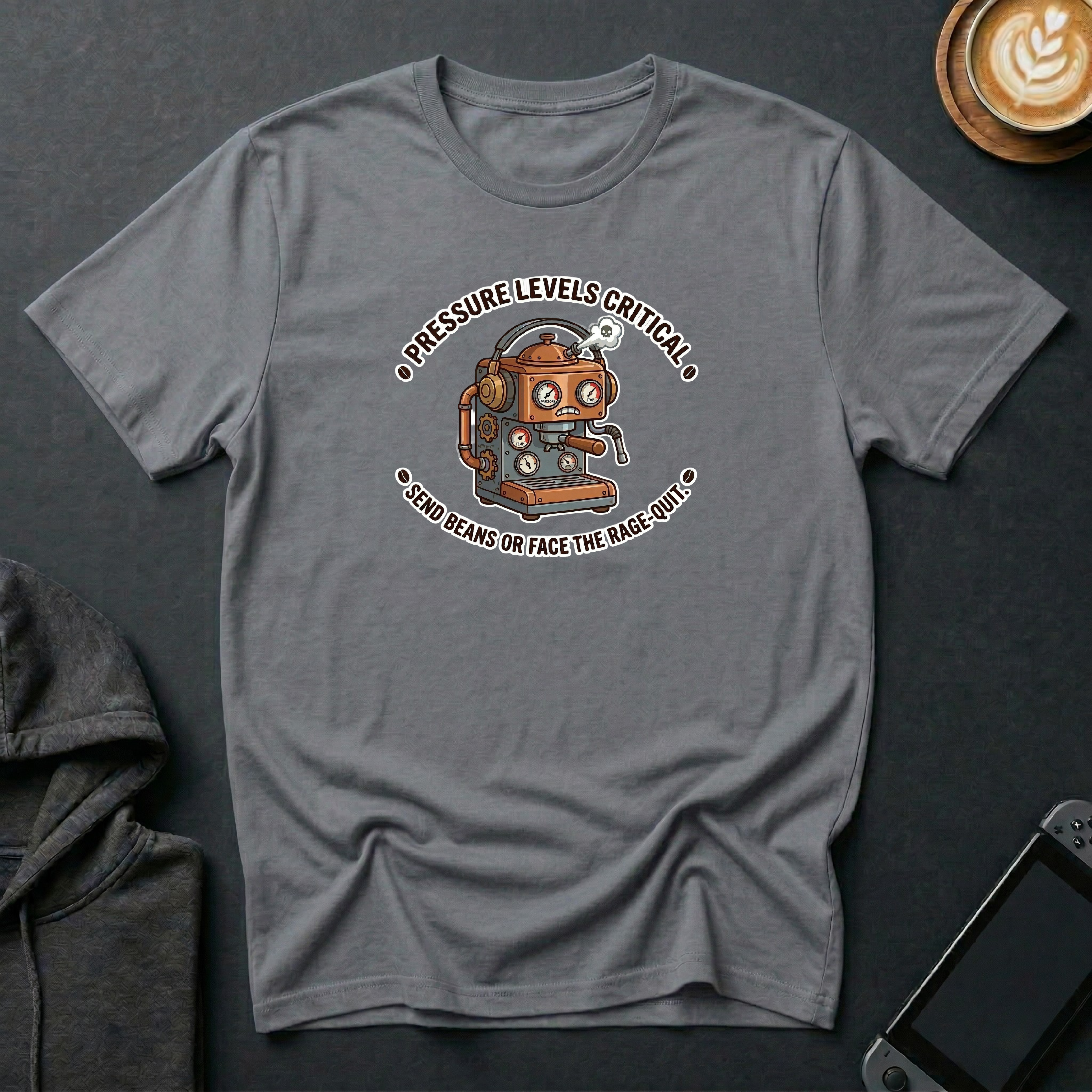 Rage-Valve Steam Engine T-Shirt