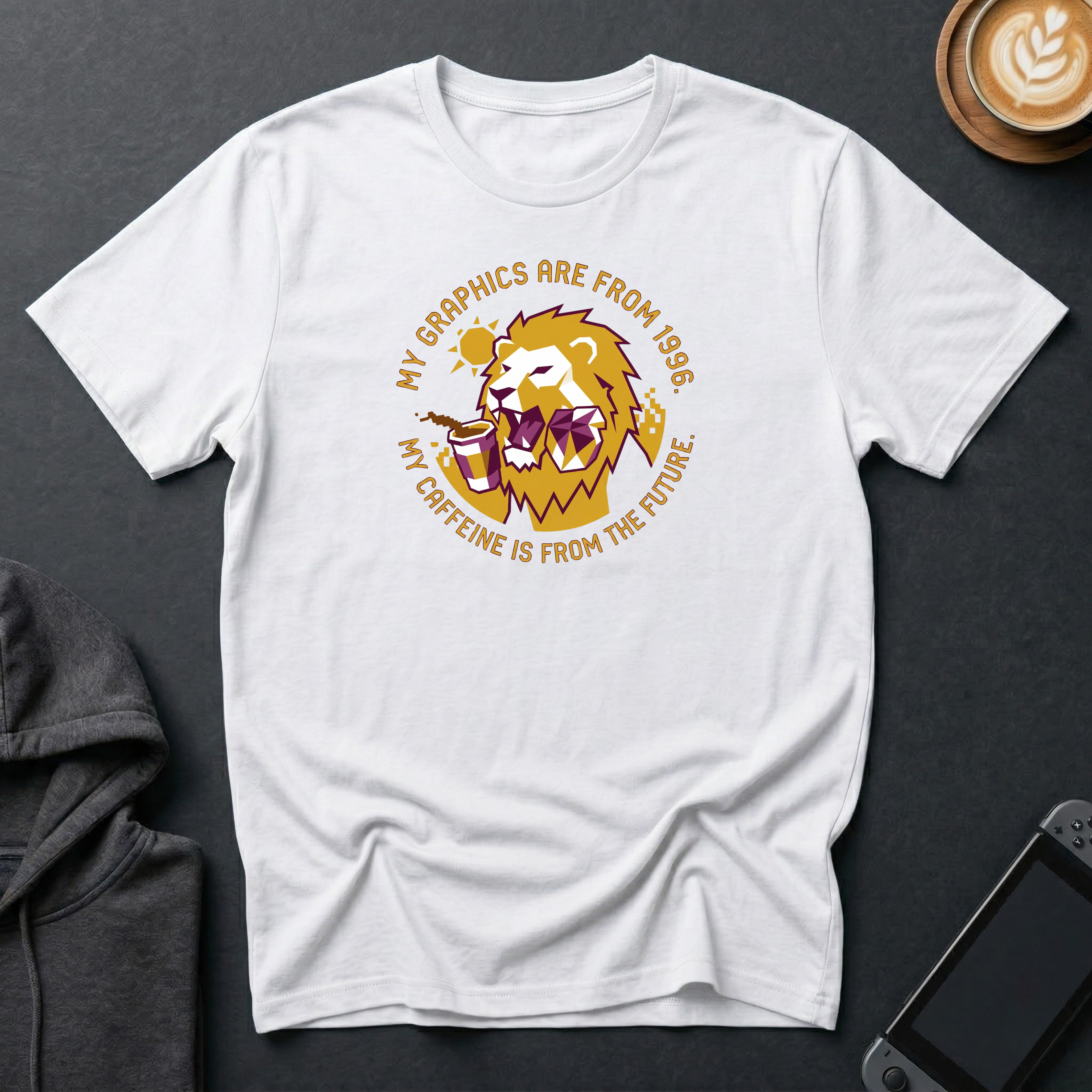 Low-Poly Lion T-Shirt